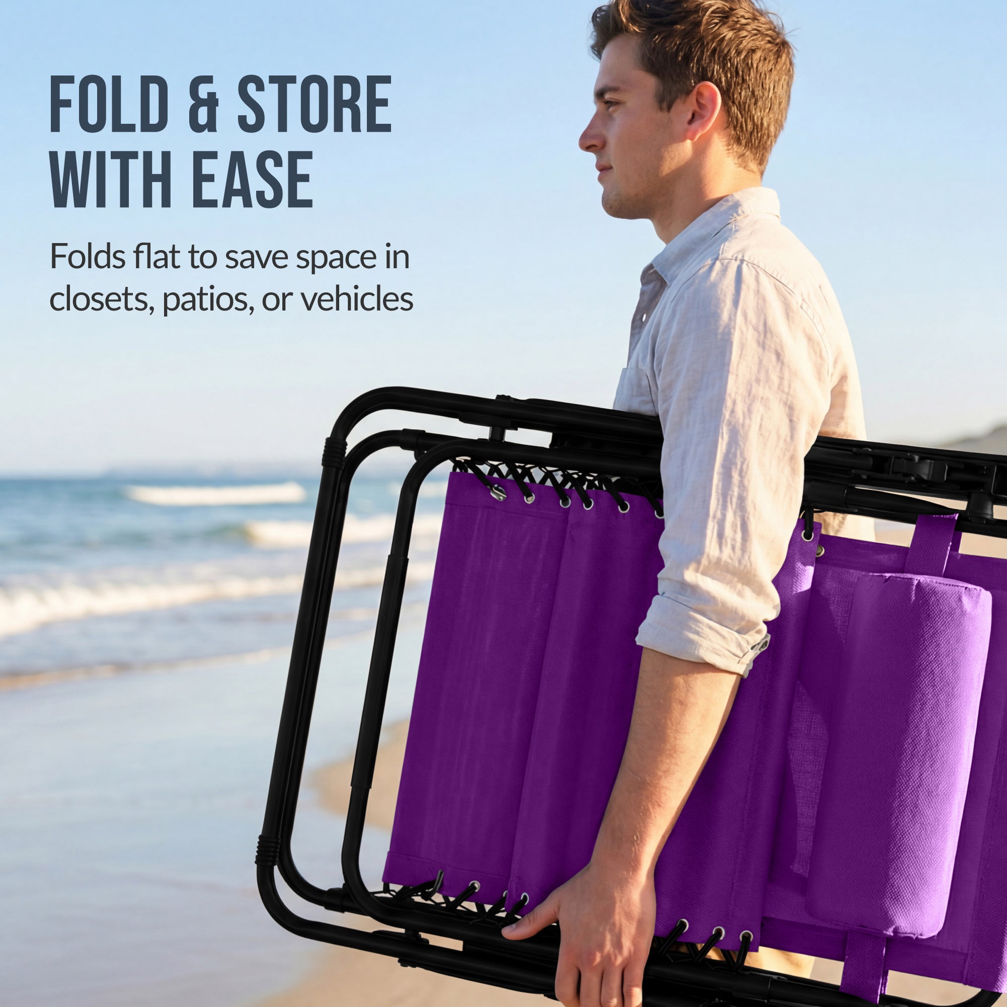 Two-Pack Ultra-Wide Adjustable Zero-Gravity Patio Recliners