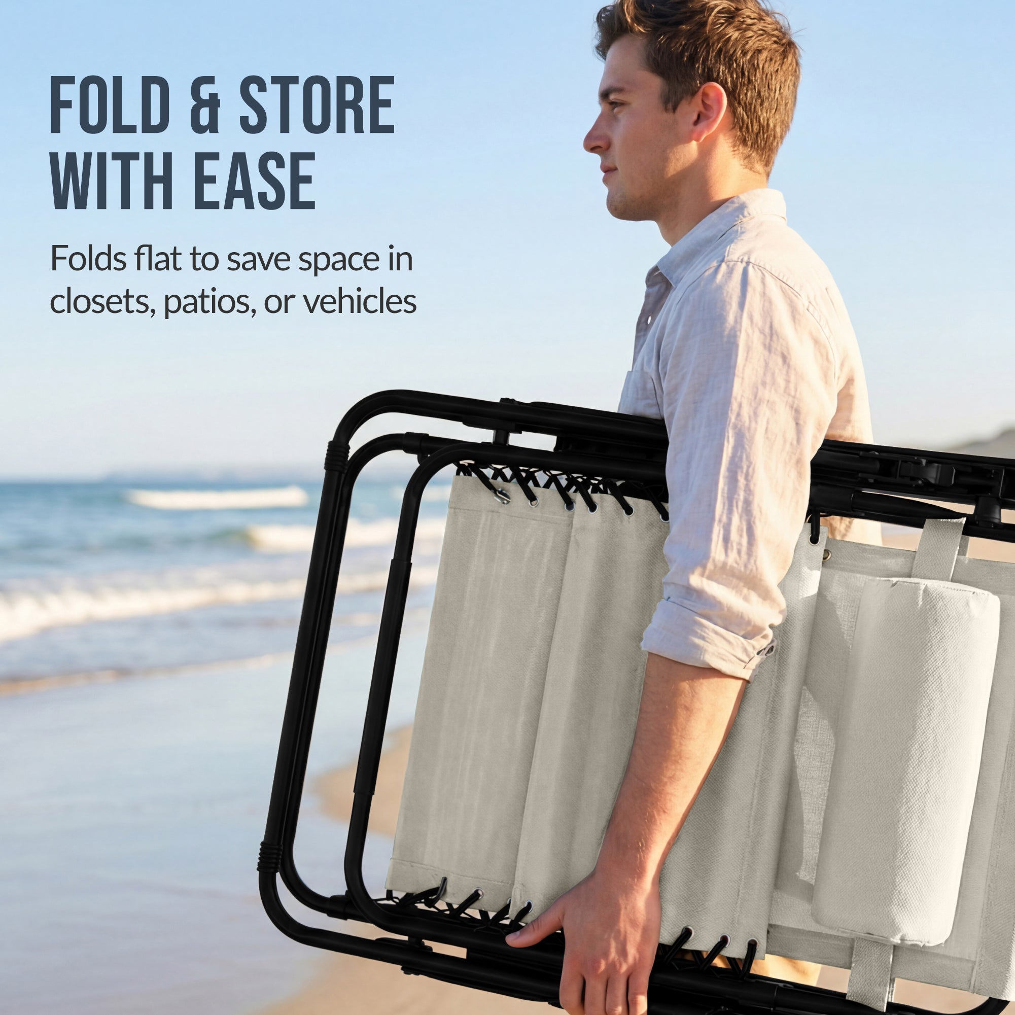 Two-Pack Ultra-Wide Adjustable Zero-Gravity Patio Recliners