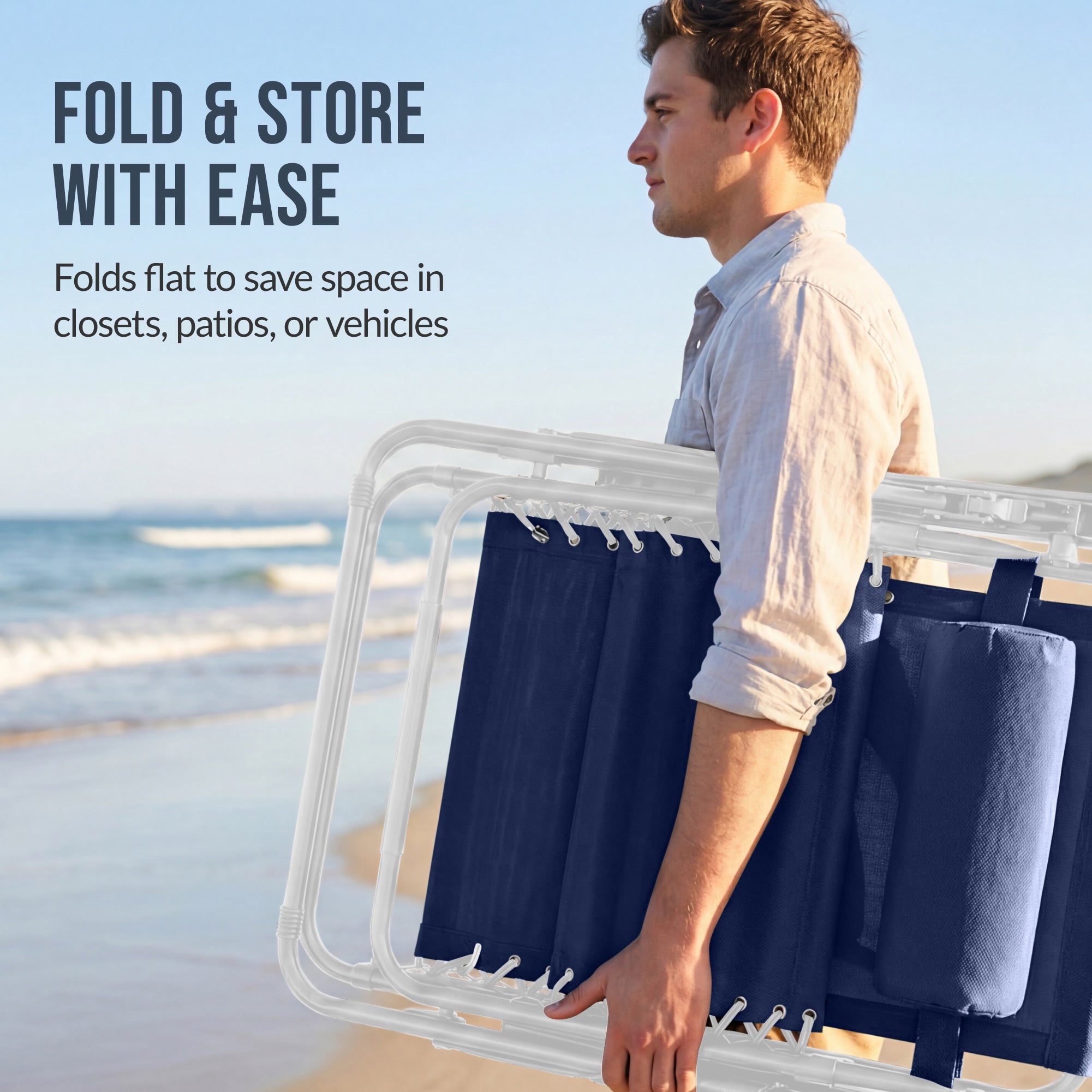 Two-Pack Ultra-Wide Adjustable Zero-Gravity Patio Recliners