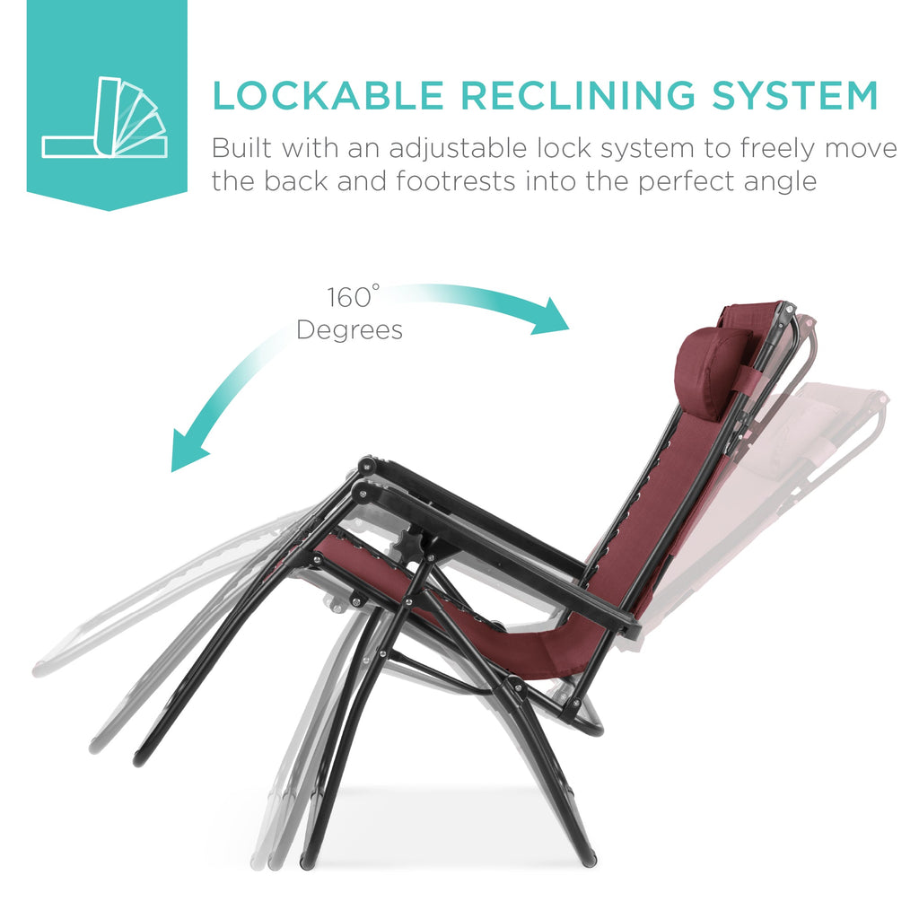 Foldable Zero-Gravity Patio Recliner with Canopy and Side Tray – The Ultimate Outdoor Lounge Chair