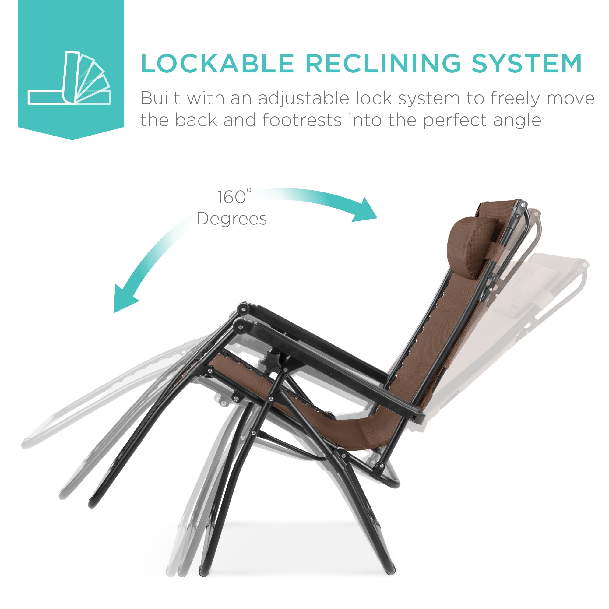 Foldable Zero-Gravity Patio Recliner with Canopy and Side Tray – The Ultimate Outdoor Lounge Chair