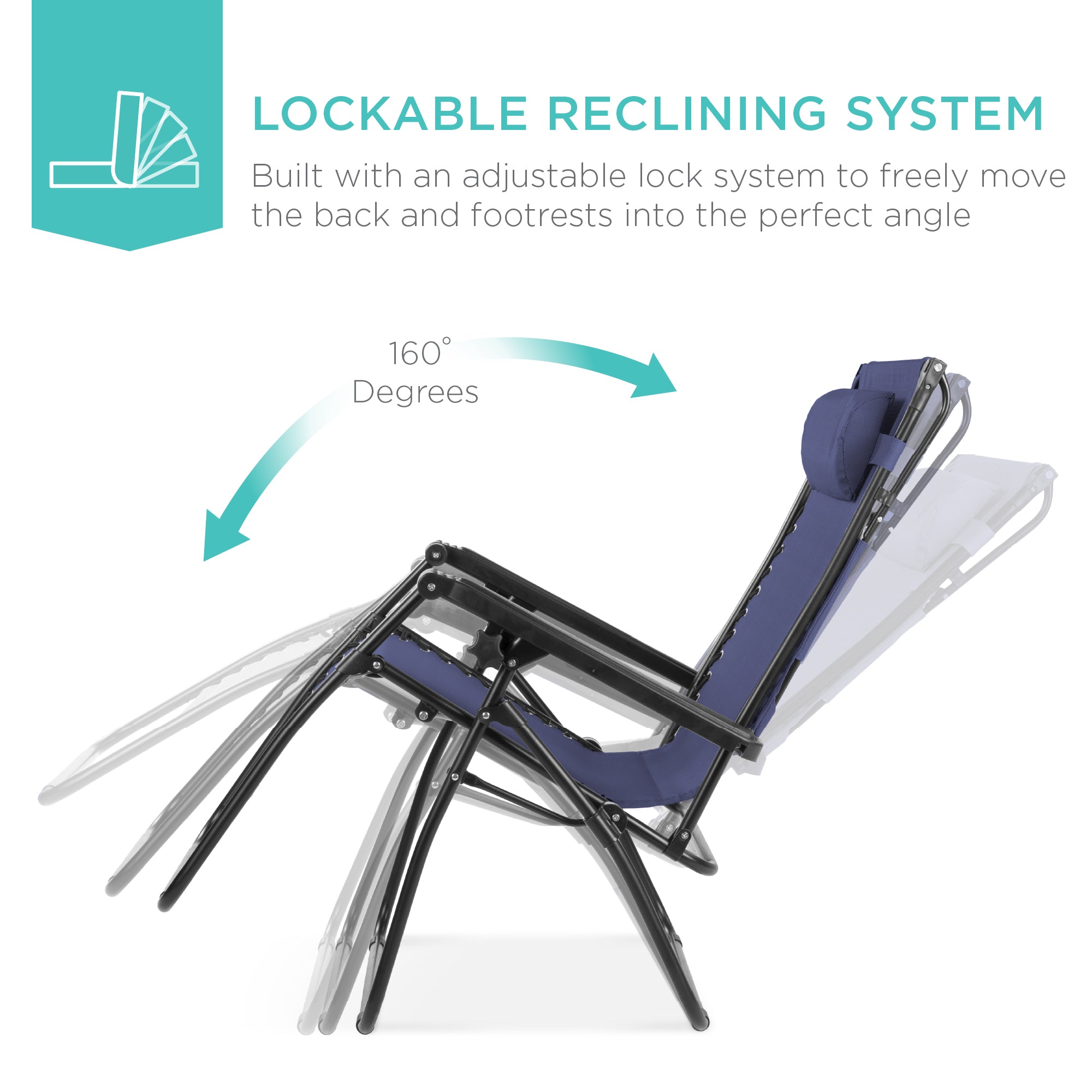 Foldable Zero-Gravity Patio Recliner with Canopy and Side Tray – The Ultimate Outdoor Lounge Chair