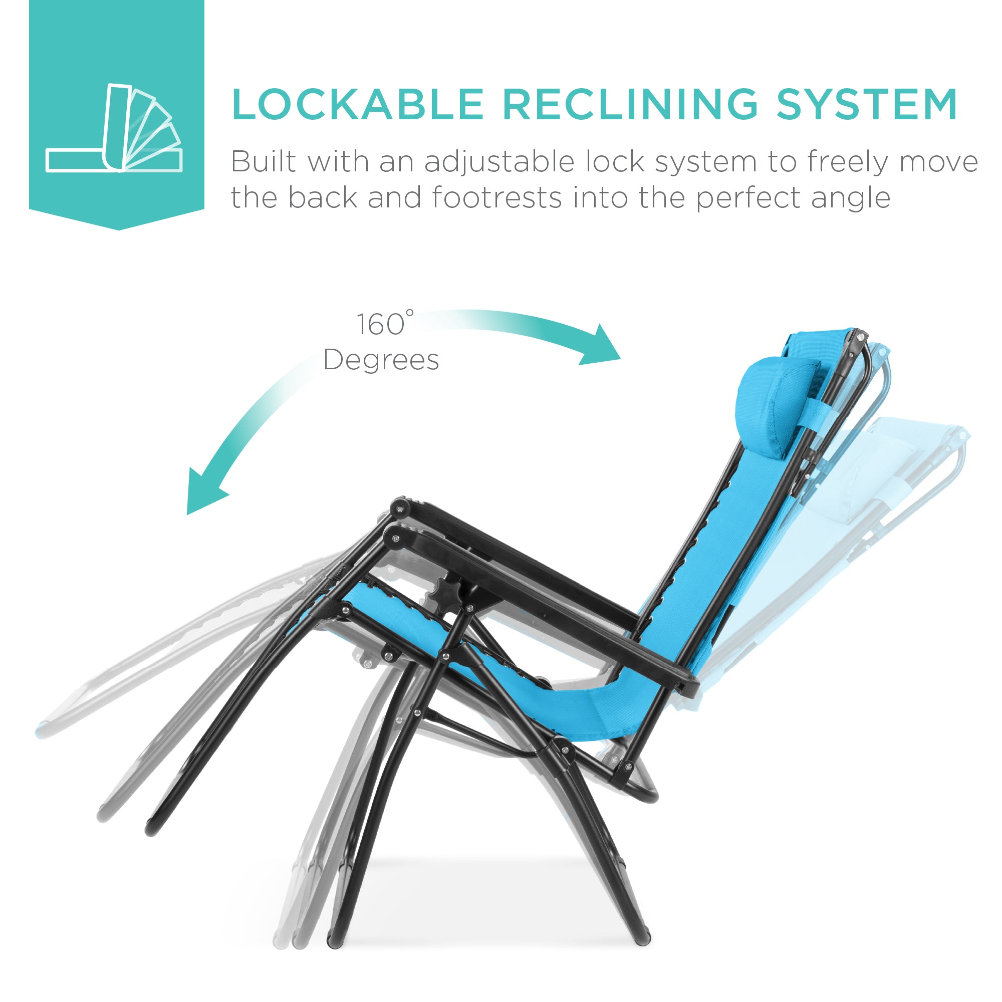 Foldable Zero-Gravity Patio Recliner with Canopy and Side Tray – The Ultimate Outdoor Lounge Chair