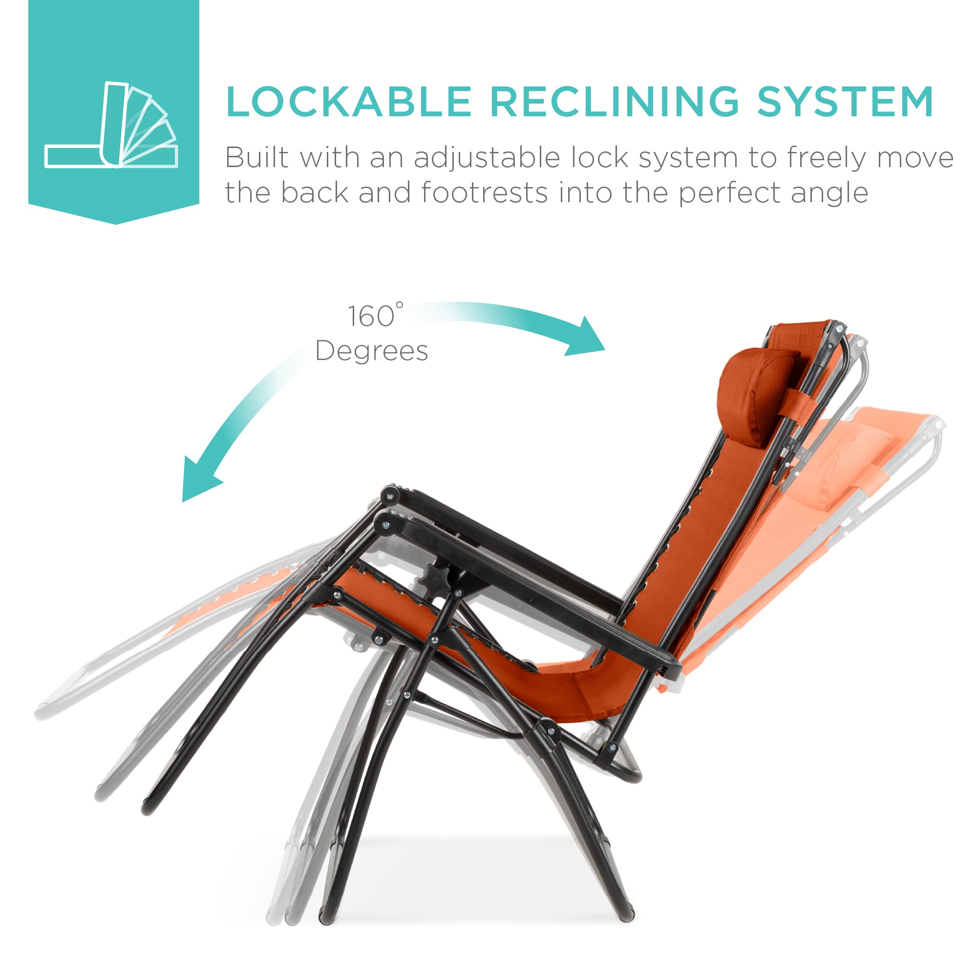 Foldable Zero-Gravity Patio Recliner with Canopy and Side Tray – The Ultimate Outdoor Lounge Chair