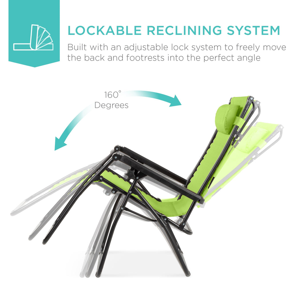Foldable Zero-Gravity Patio Recliner with Canopy and Side Tray – The Ultimate Outdoor Lounge Chair