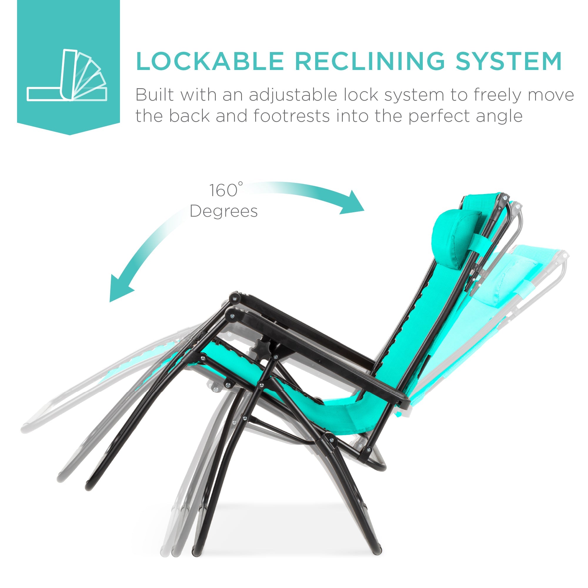 Foldable Zero-Gravity Patio Recliner with Canopy and Side Tray – The Ultimate Outdoor Lounge Chair