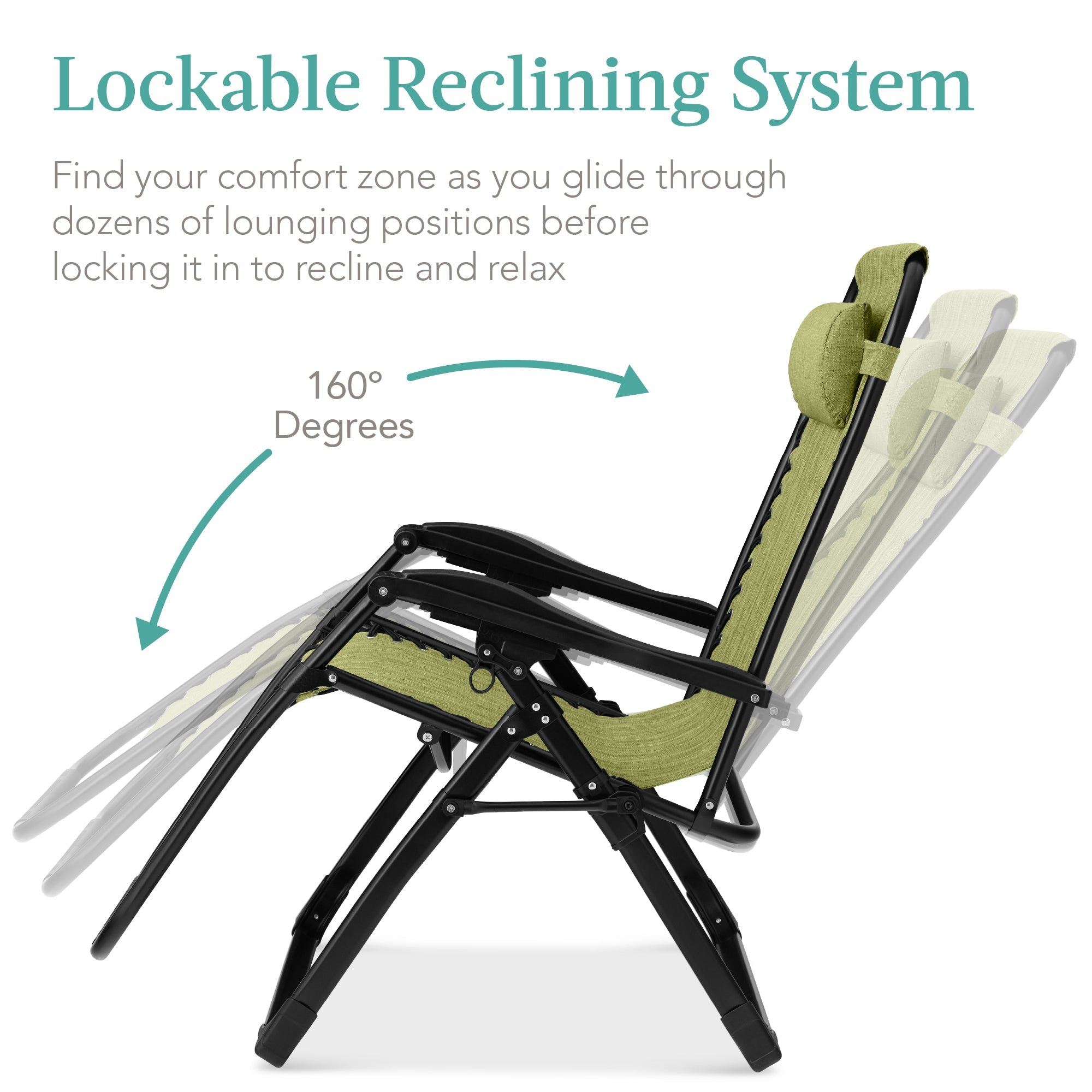 Cushioned Oversized Zero Gravity Recliner with Side Tray