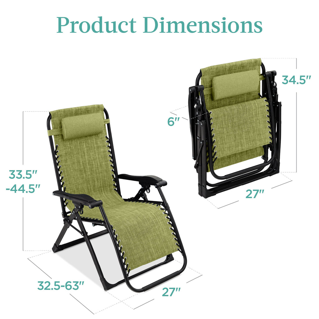 Cushioned Oversized Zero Gravity Recliner with Side Tray