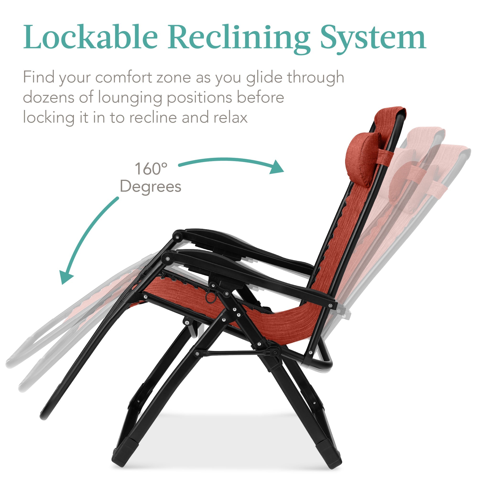 Cushioned Oversized Zero Gravity Recliner with Side Tray