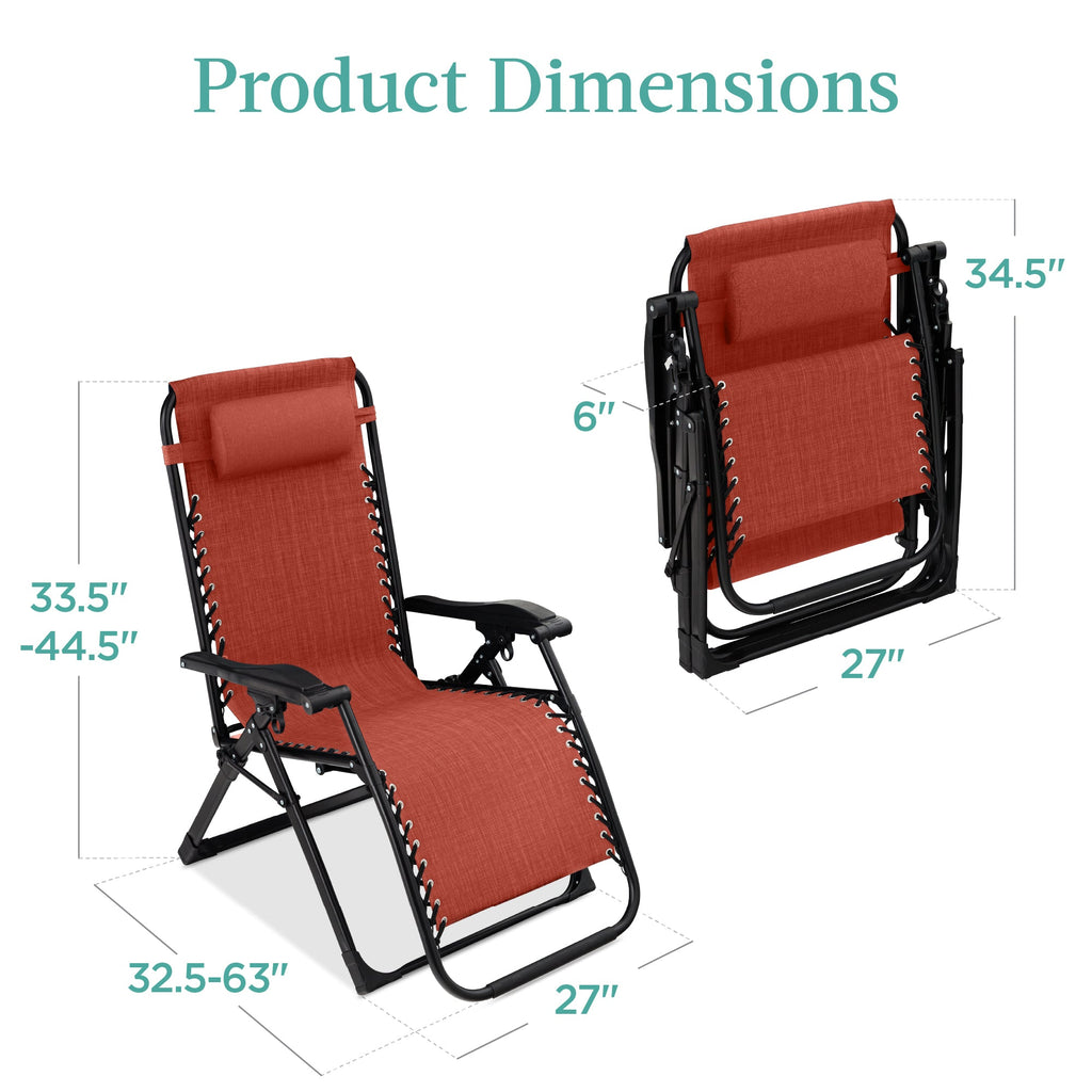 Cushioned Oversized Zero Gravity Recliner with Side Tray