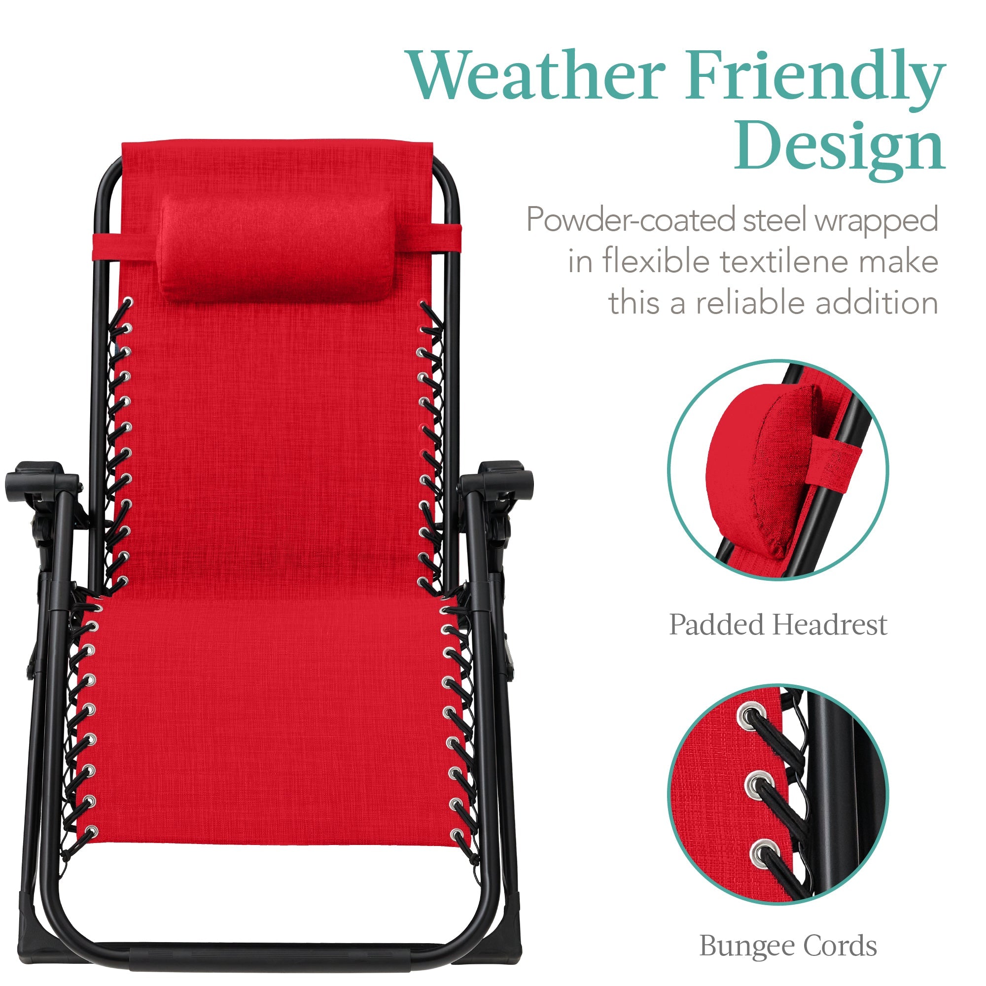 Cushioned Oversized Zero Gravity Recliner with Side Tray