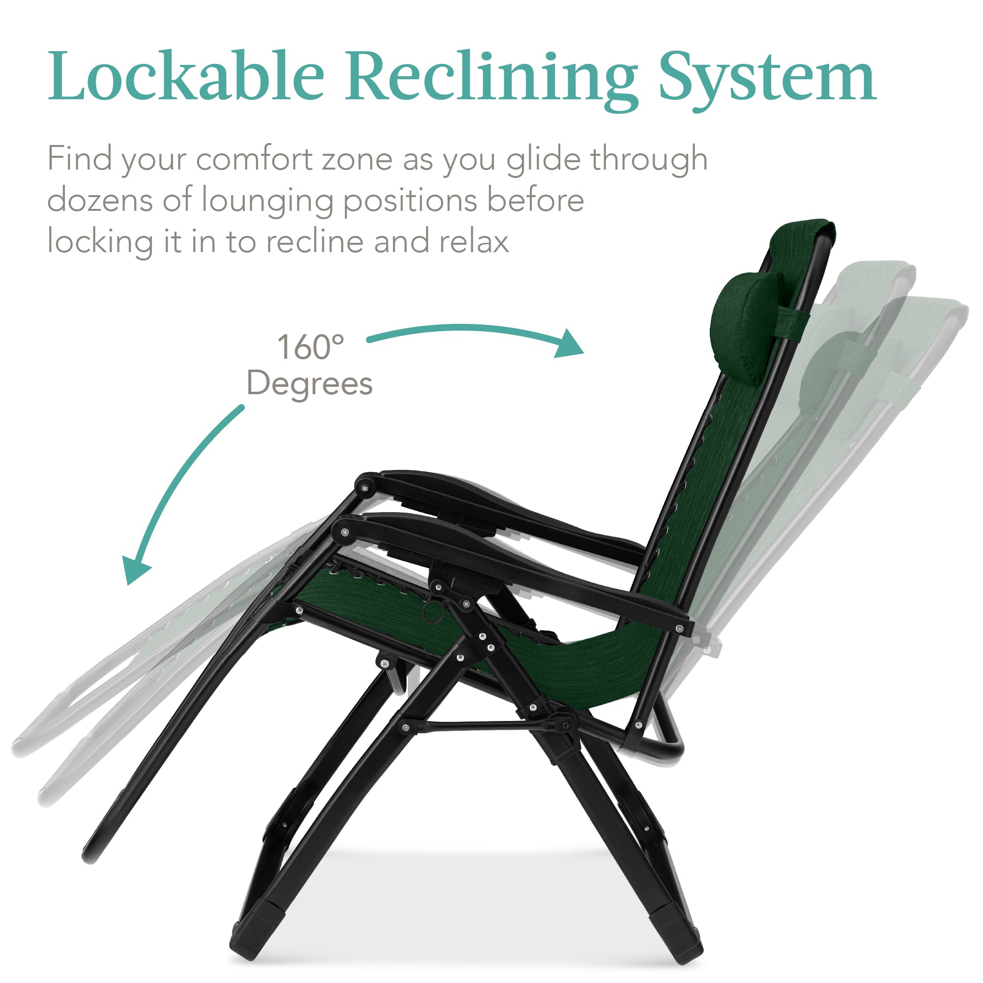 Cushioned Oversized Zero Gravity Recliner with Side Tray