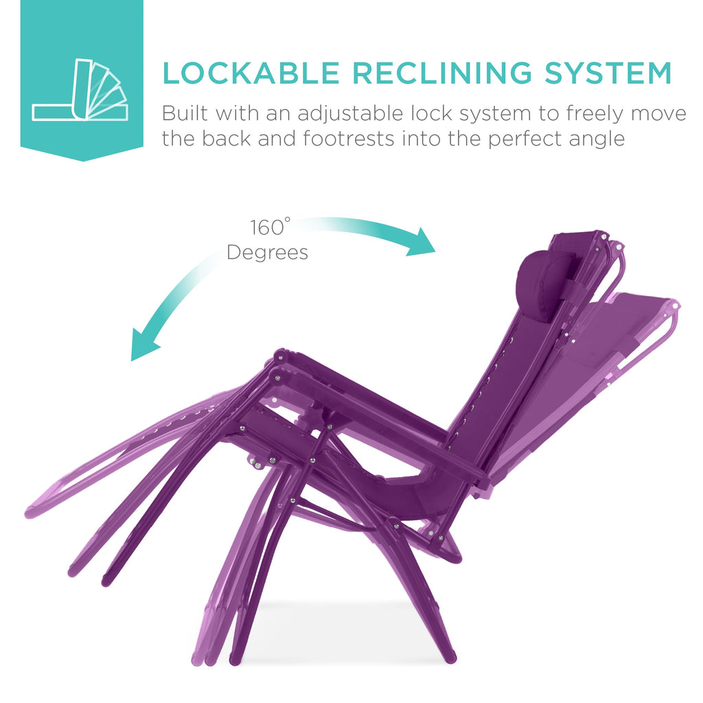 Foldable Zero-Gravity Patio Recliner with Canopy and Side Tray – The Ultimate Outdoor Lounge Chair
