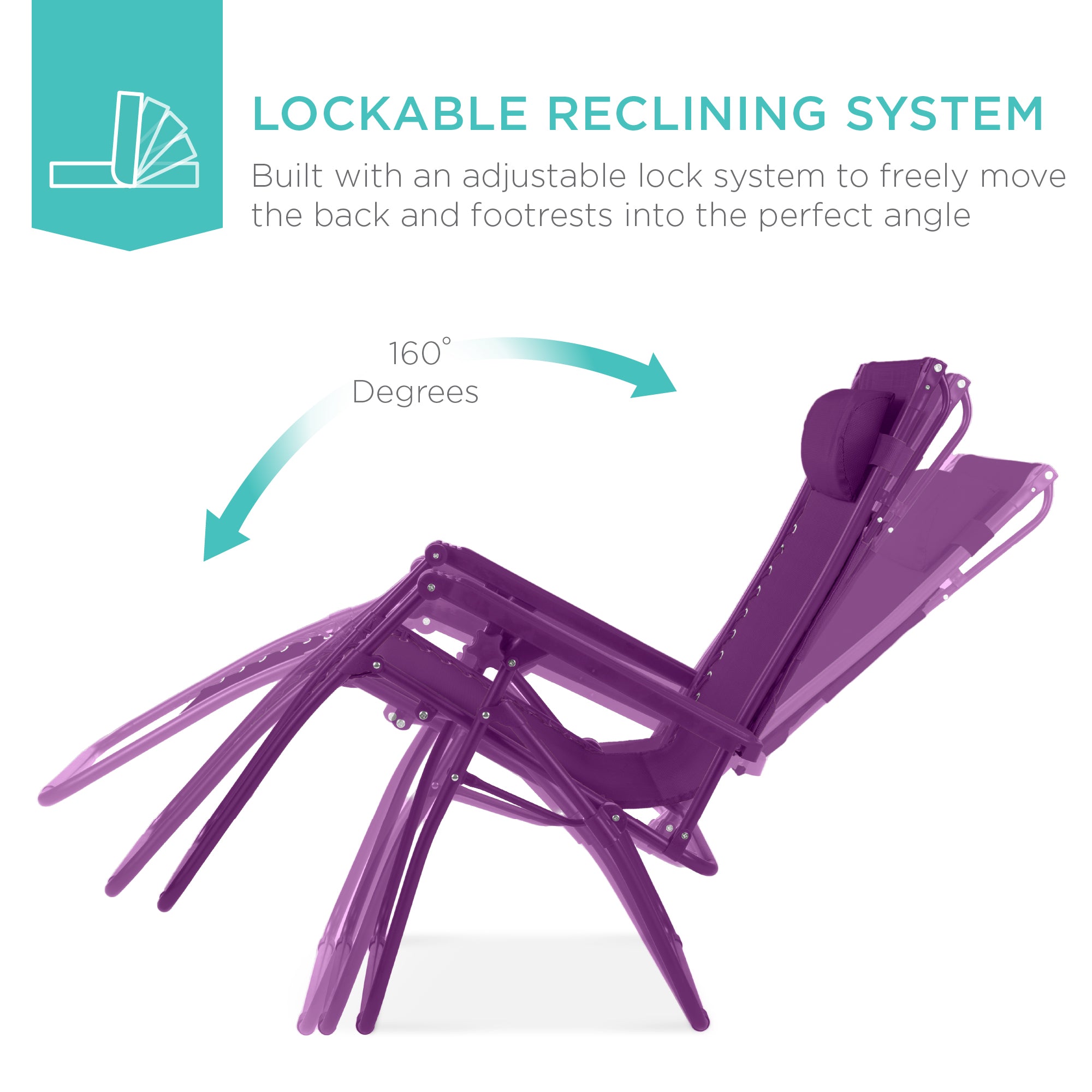 Foldable Zero-Gravity Patio Recliner with Canopy and Side Tray – The Ultimate Outdoor Lounge Chair