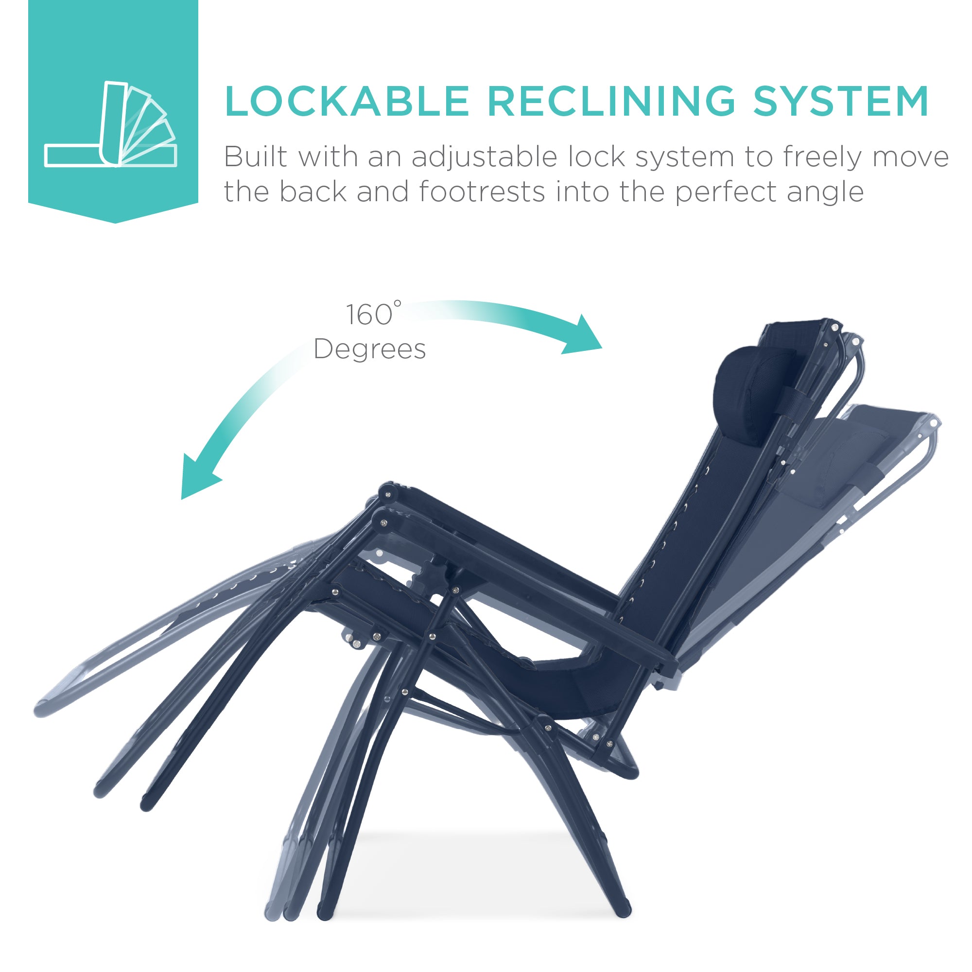 Foldable Zero-Gravity Patio Recliner with Canopy and Side Tray – The Ultimate Outdoor Lounge Chair