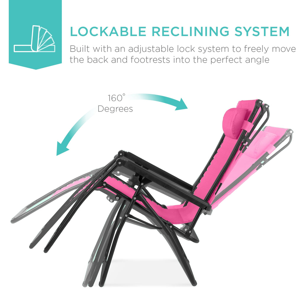 Foldable Zero-Gravity Patio Recliner with Canopy and Side Tray – The Ultimate Outdoor Lounge Chair